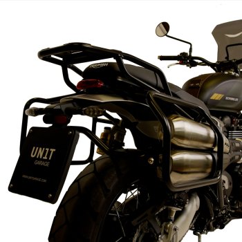 アトラス製アルミ製パニアフレーム　トライアンフ ストリートスクランブラー900（2026年以降モデル対応）
